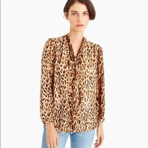 Leopard Print Blouse